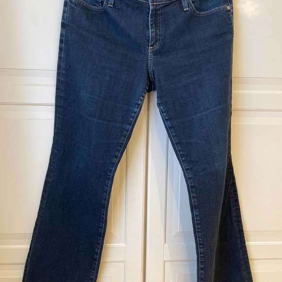 👖 GUC AG Adriano Goldschmied The Jessie Curvy Boot Cut Bootcut 32R Dark Wash Y2K - Picture 2 of 16
